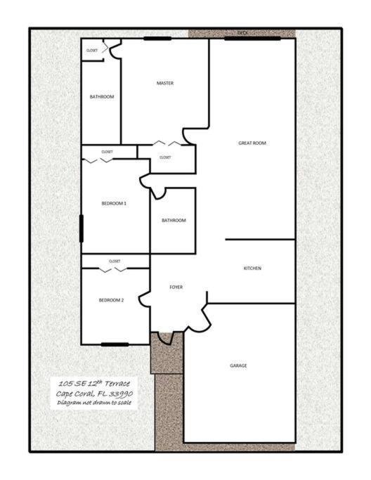Debbie'S 3-Bedroom Apartment In A Duplex เคปคอรัล ภายนอก รูปภาพ